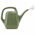 Annaffiatoio da giardino 10 L in plastica verde con beccuccio lungo e diffusore